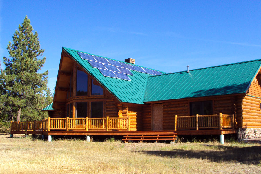 Off Grid Solar System in Lincoln, MT