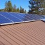 Roof Mount Solar Array near Lincoln, MT